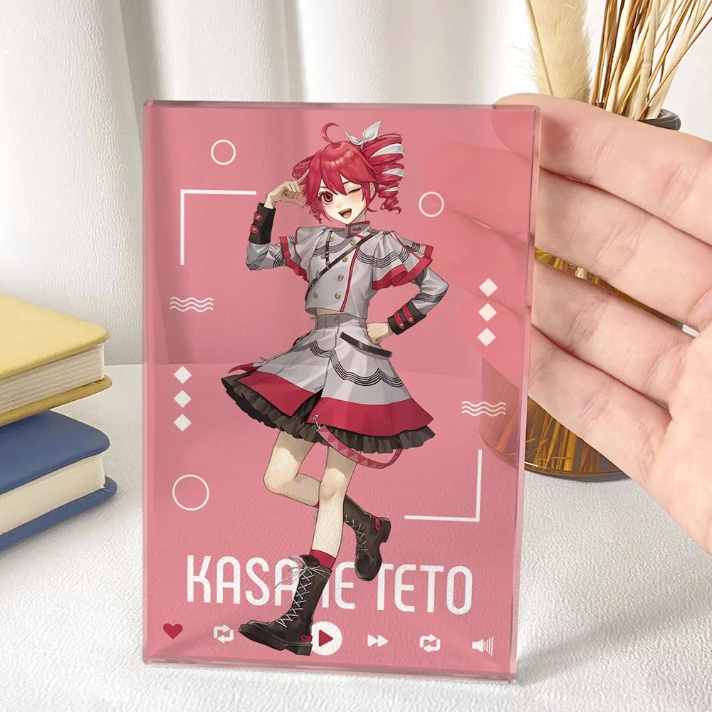 Kasane Teto12cm акриловая фигурка для косплея, прозрачная настольная фигурка, детская коллекция игрушек B012