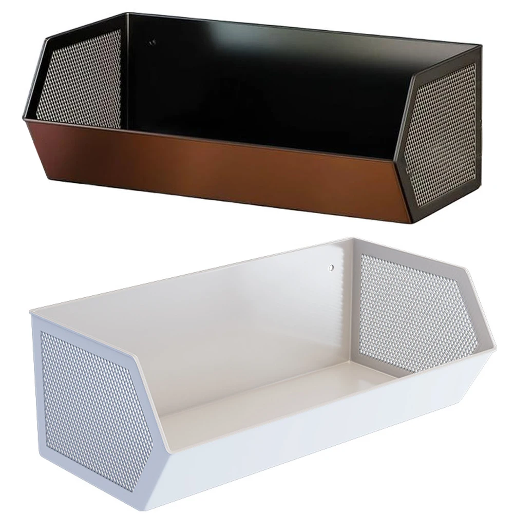 

1PC Hanging Shelf 28x14x10cm Magnetic Hanging Shelf For Kitchen & Office: Strong, Space-Saving Organization Home Storage Rack