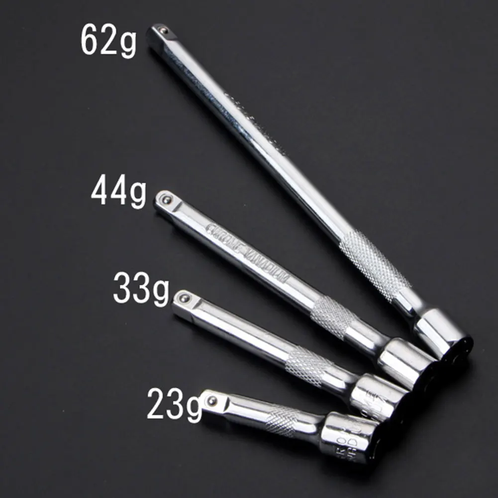 4pcs/set Long Rod Socket Extender Auto Repair Extension Bar Set 1/4 6.3mm Parts Tool Car Quick Release Drive Ratchet Wrench