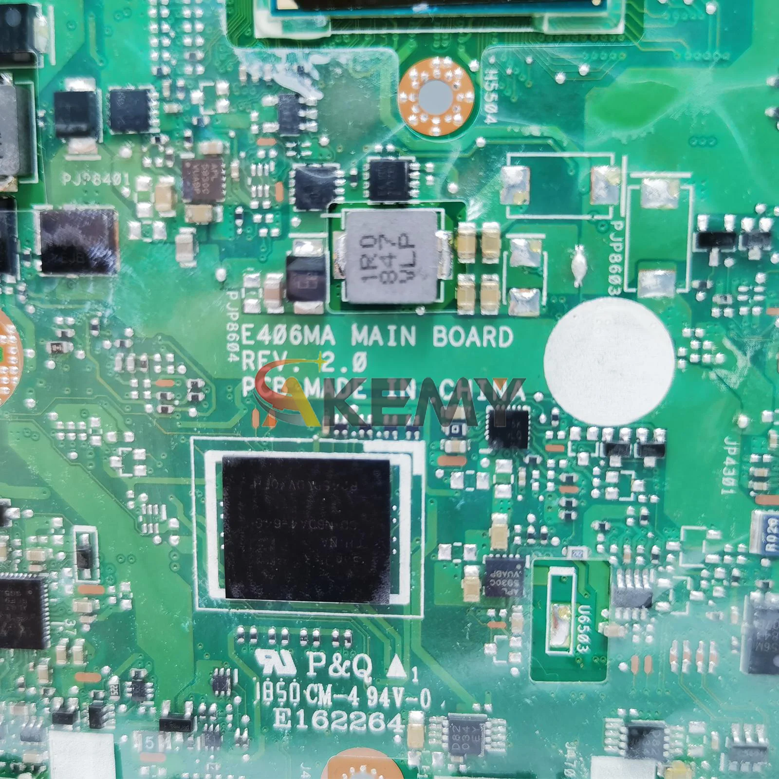 E406MA Motherboard Laptop untuk ASUS EeeBook E406MAS L406MA E406MA E406M Mainboard Notebook dengan CPU Celeron Tes 100% OK Pengiriman Cepat
