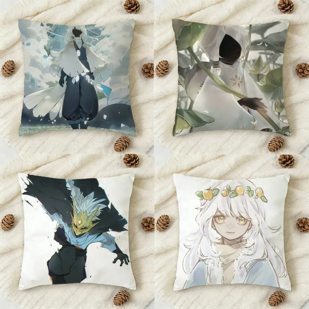 S-Sky Children Of The Light Double-sided Printed Square Decorative Cushion Cover for Sofa Living Room Home Decor