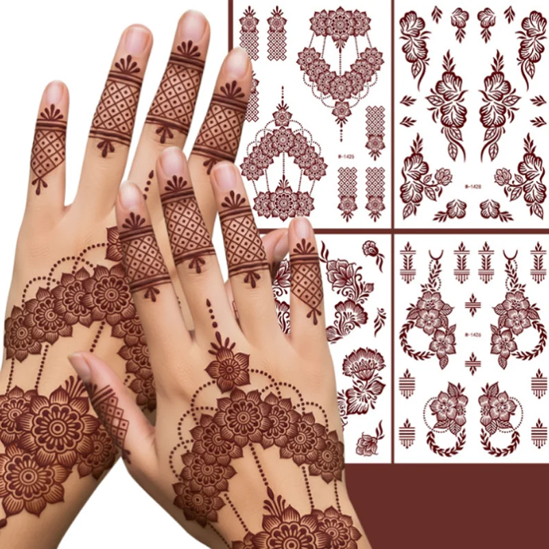 Red Brown Lace Henn…