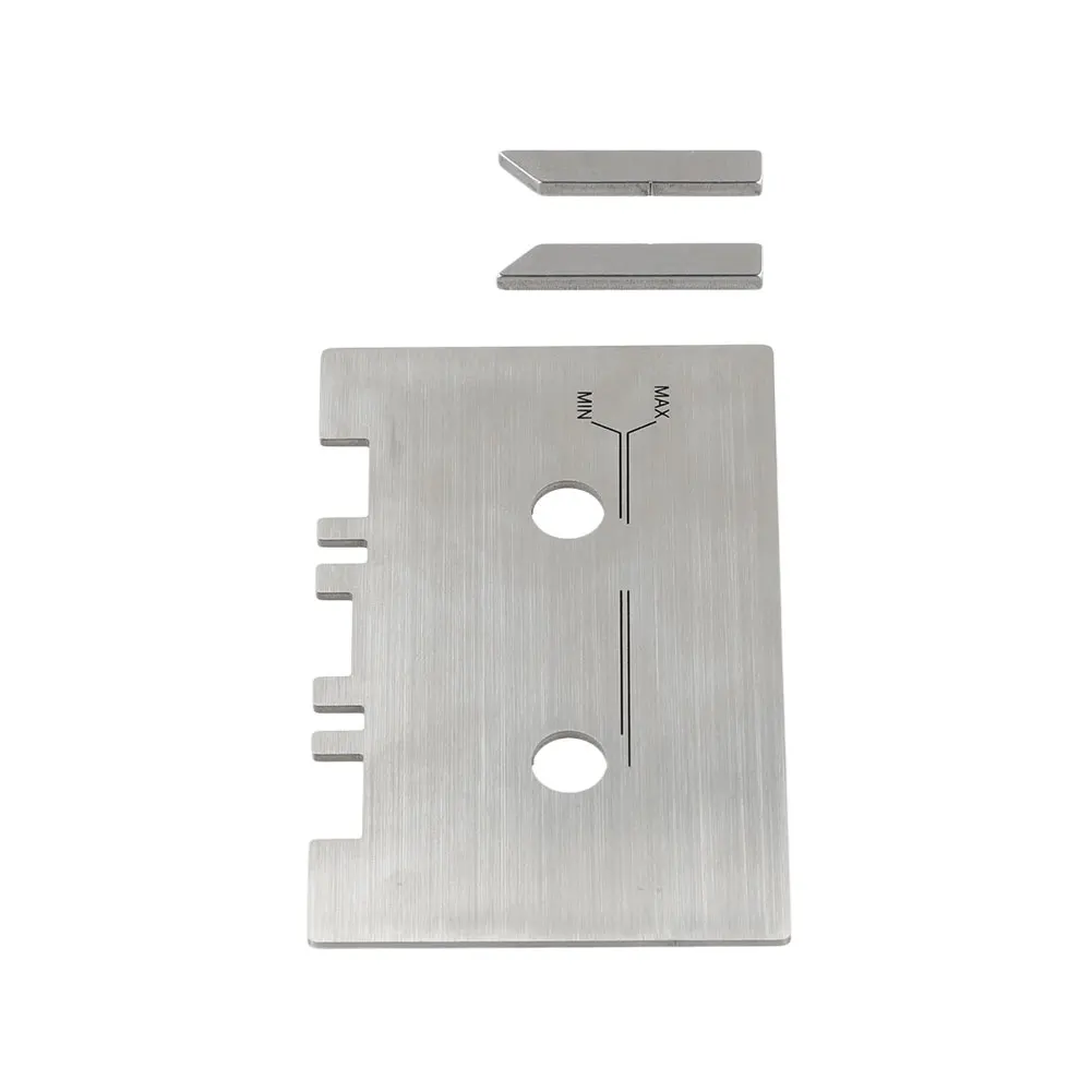 

Механический направляющий калибровочный прибор для головки станка и направляющей штанги с 2-мя контрольными стержнями из алюминиевого сплава, простой в установке