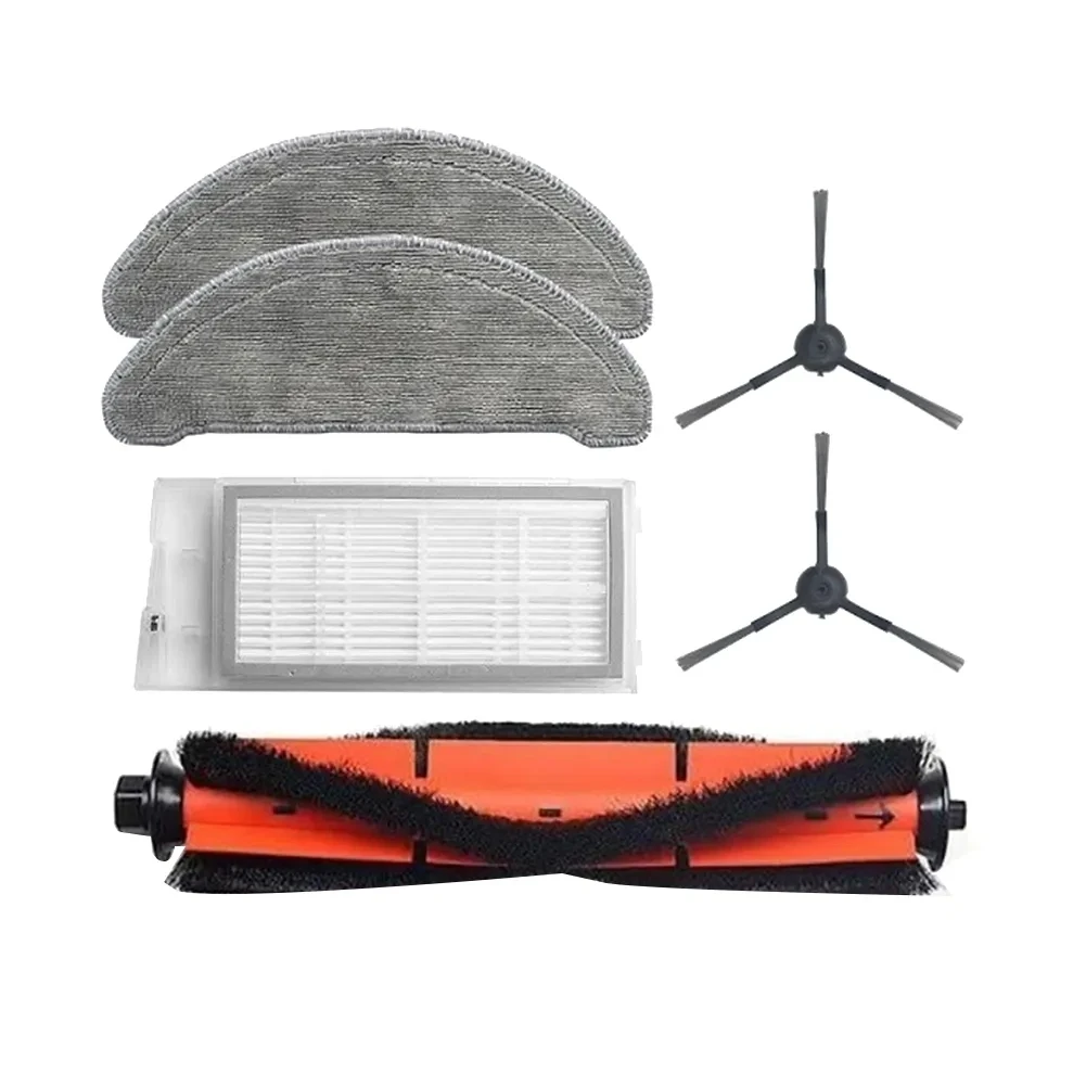 

Mop Cloth Rolling Brush Side Brush HEPA Filter for Xiaomi ROIDMI EVE Plus Vacuum Cleaner