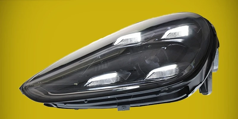 

headlight assembly retrofit and upgrade new LED daytime running lights
