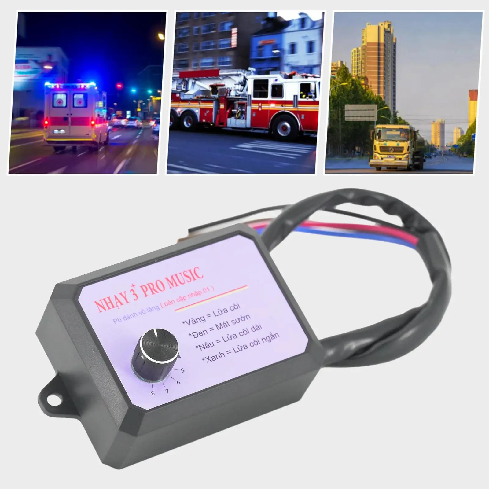 

Car Horn Controller Electric Horn Speaker, High Performance,