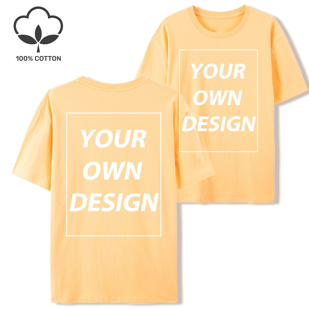 Team Family Personalized Custom PatternT-Shirt Women Summer Trendy T Shirts Loose Multicolor Clothes Cotton All-Match Sportswear