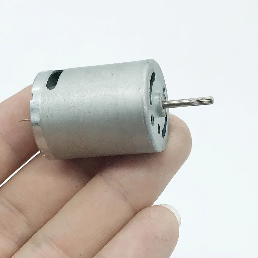 Micro RK370 Motor DC 3.7V 5V 7.4V 32000RPM High Speed Strong Magnetic Large Torque Carbon Brush Motor DIY Toy Model Accessories