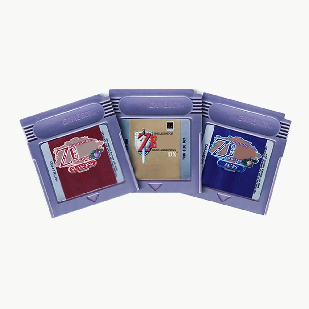 

GBC 16-bit Video Game Cartridge for Classic Game Gameboy Links Awakening DX Oracle of Ages