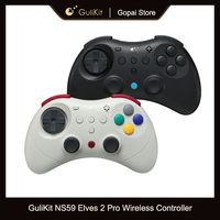 GuliKit NS59 Elves 2 Pro Wireless Gaming Controller with Hall Effect Joysticks for PC Nintendo Switch Windows Android iOS