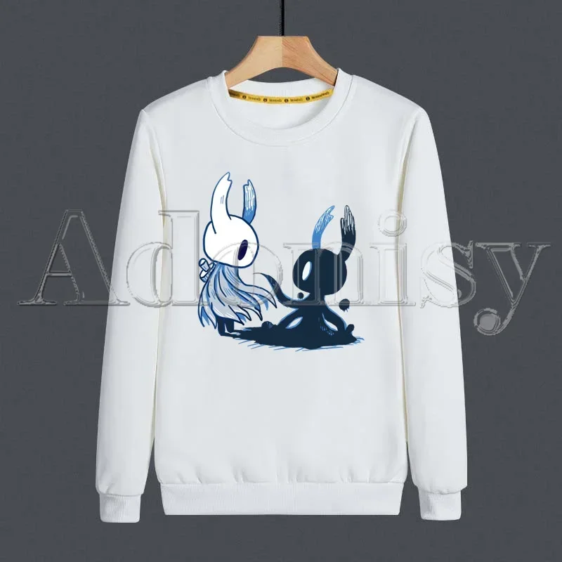 Hollow Knight Fashion Men's Hoodies Spring Autumn Male Casual Hoodies Sweatshirts Men's White Color Hoodies Sweatshirt Tops