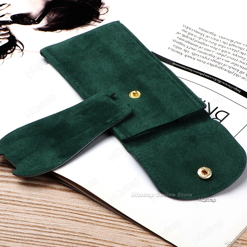 Watch Pouch Storage Bag Portable Flannelette Fabric Gift Bag Travel Storage Case Durable Portable Watch Dust Protection Case