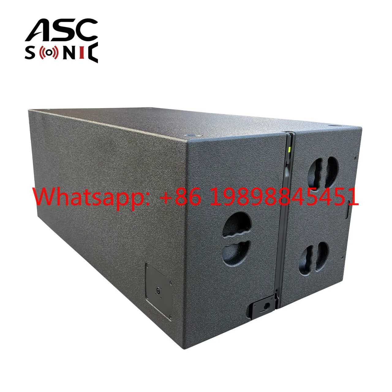 ASCSONIC LS-218 Dual 18'' Neodymium Bass Speaker 3200W 4 Ohm Long Throw Subwoofer For Stadium Gymnasium