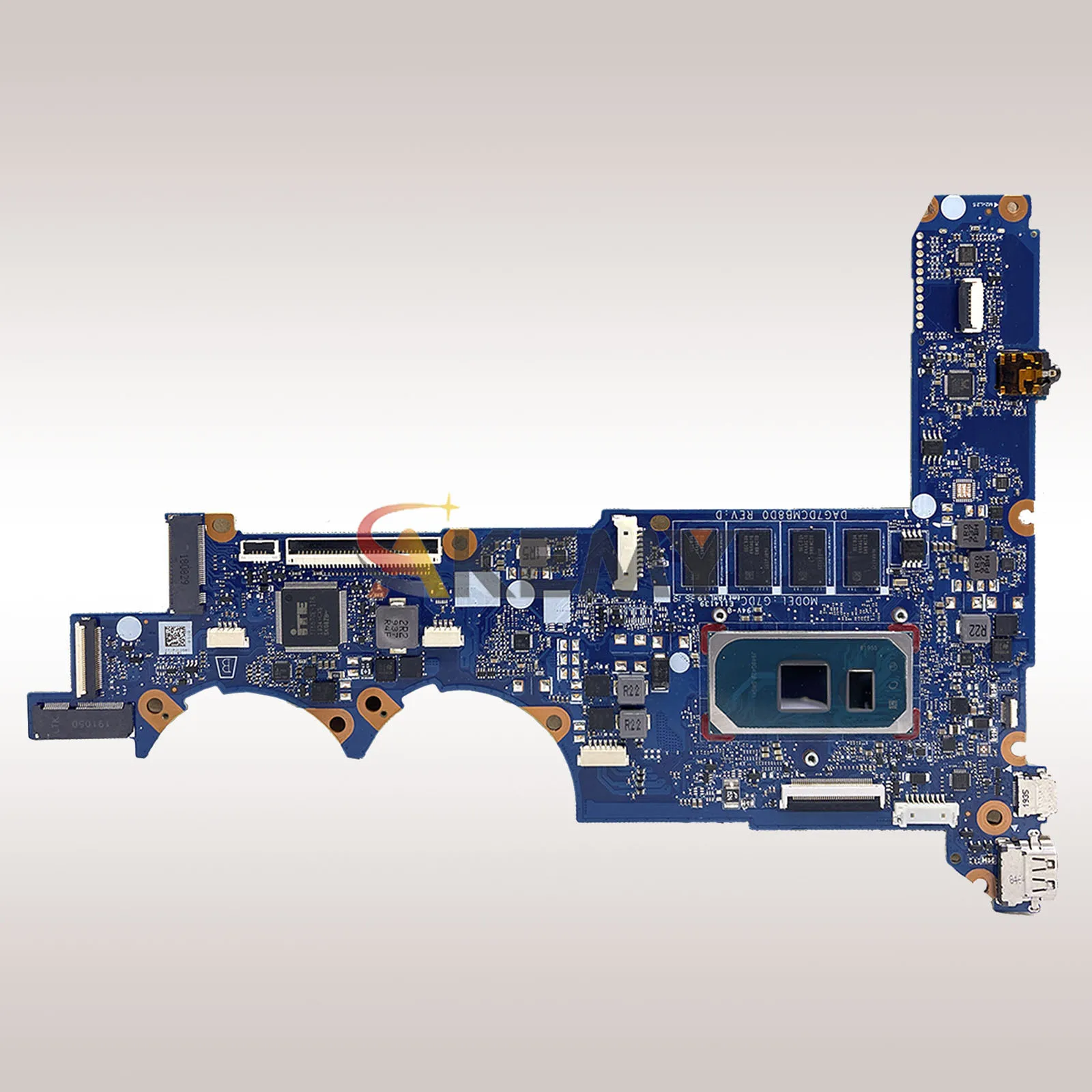 DAG7DCMB8D0 For HP Pavilion 13-AN Laptop Motherboard With i3 i5 i7 10th Gen CPU 8GB RAM L68367-601 L68368-601 100% Fully Tested