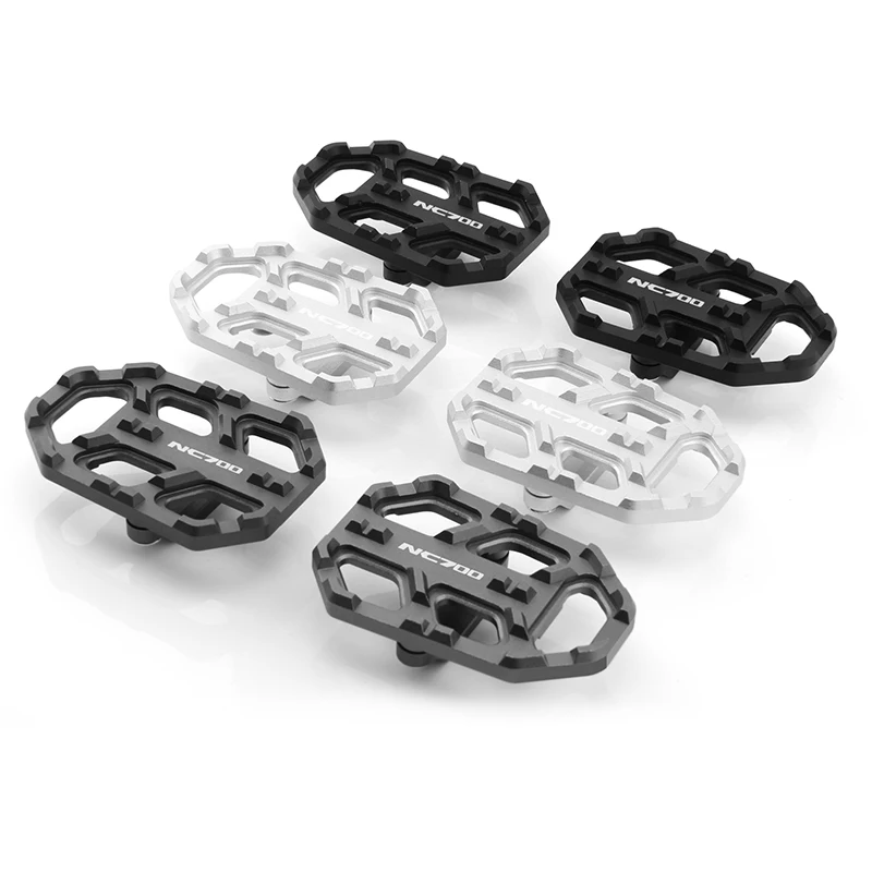 

Moto Aluminum Foot Peg Pedal Footrest Extension Footpeg Enlarger For Honda NC700 X NC700 S 2012-2014 NC750 X NC750S 2014-2018