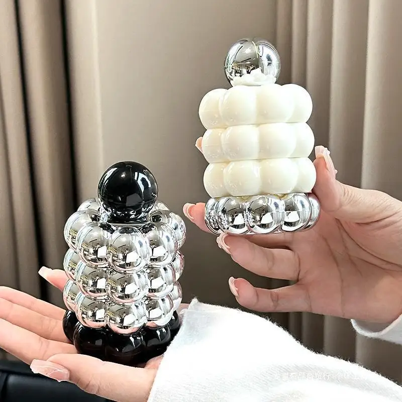 deluxe-home-use-toothpick-cotton-swab-storage-tube-personalized-creative-luxury-high-aesthetic-value-cream-style-dental-floss