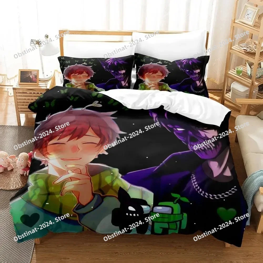 

Fashion Corpse Husband Bedding Set Single Twin Full Queen King Size Bed Set Adult Kid Bedroom Duvet cover Sets 3D Print Anime