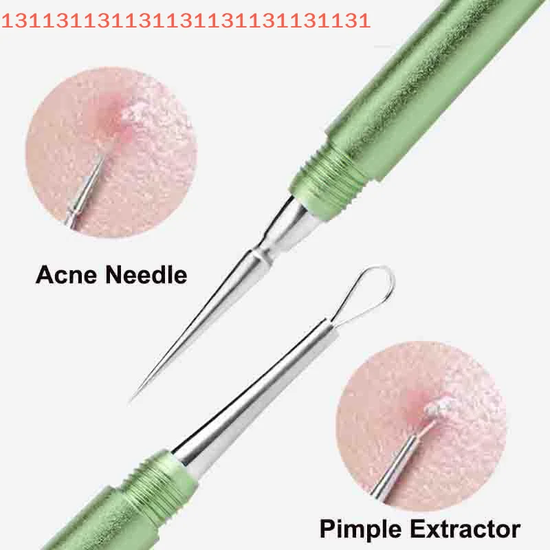 1 Pcs Face Skin Care Pore Cleaner Stainless Steel Blackhead Comedone Extractor Acne Pimple Blemish Remover Tool