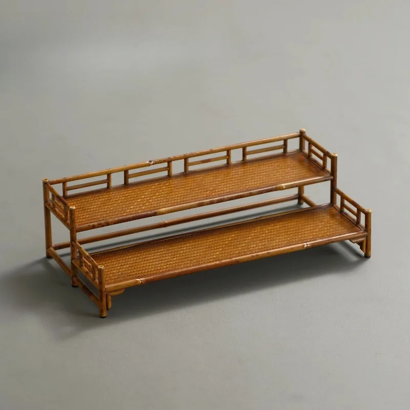 Teacup rack, tea set storage rack, tea rack Bogu rack storage household pot rack