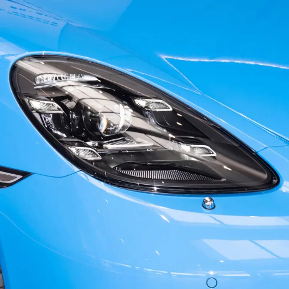 

Автоматические передние фонари в сборе для Porsche Cayman718 2016-2023, обновление автомобильного светодиодного проектора, объектив Plug and Play, инструменты, аксессуары