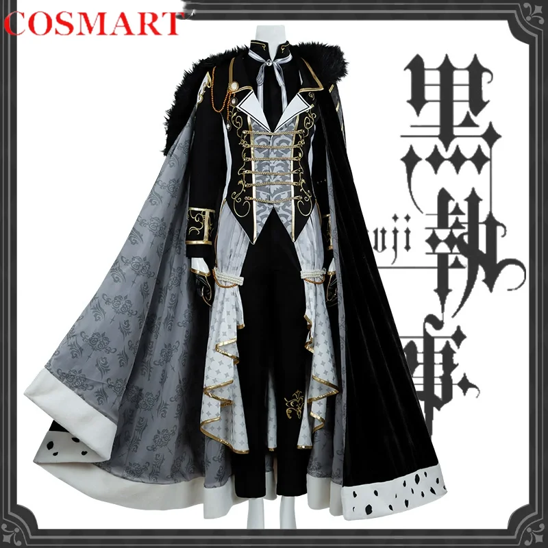 

COSMART Black Butler Ciel Sebastian Cosplay Costume Cos Game Anime Party Uniform Hallowen Play Role Clothes Clothing New