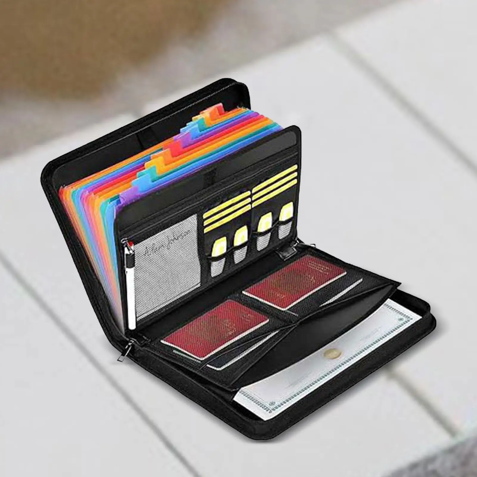 Classeur Extensible Accordéon pour Documents en Papier