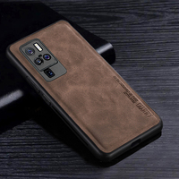 Fashina Silicone Soft Case For VIVO X50 Pro Plus Case Pu leather Car Model Case For VIVO IQOO 5 PRO Plus Z1X Case