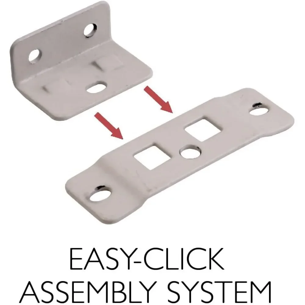 Ontwerp Huis Bezaaiingen 27-Inch Wandkast, Witte Shaker