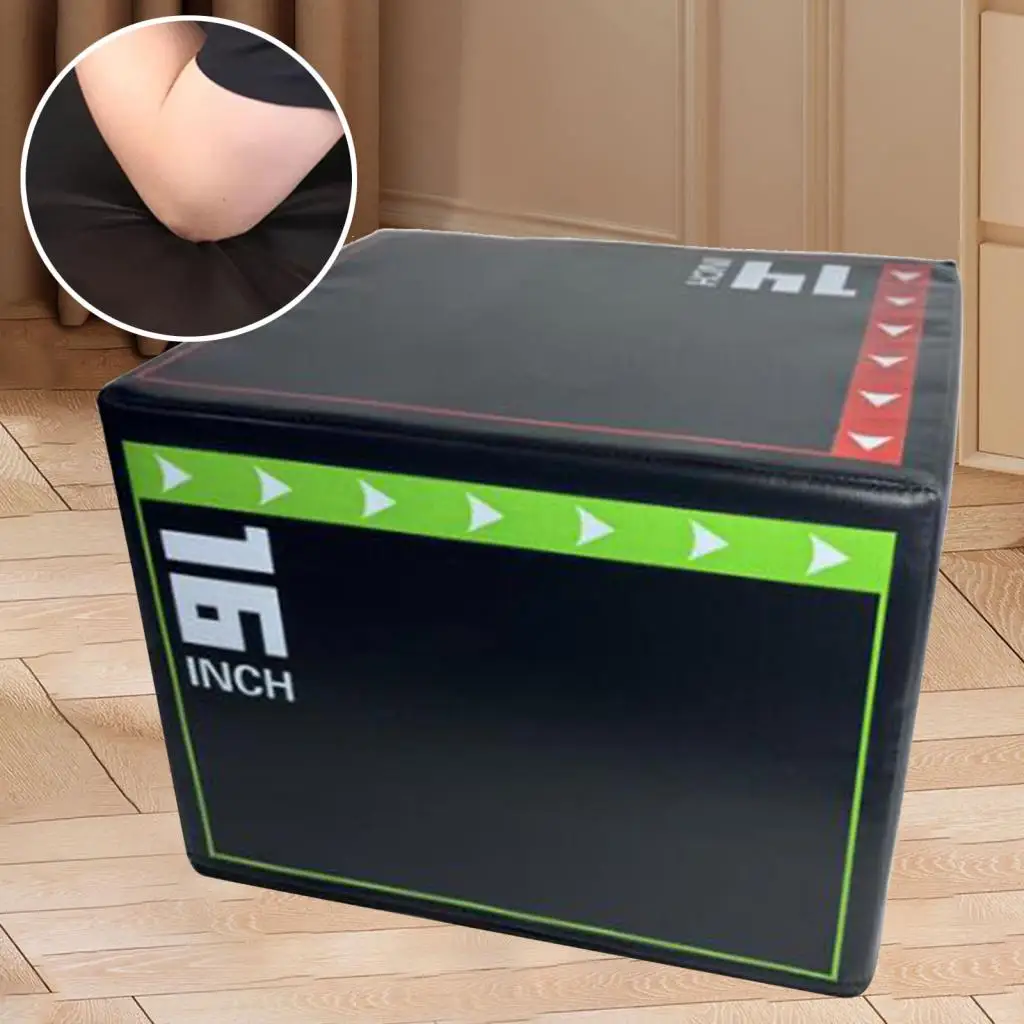 Plyometrische springbox Antislip oefening Step-up box voor oefening Behendigheid Krachttraining Home Gym