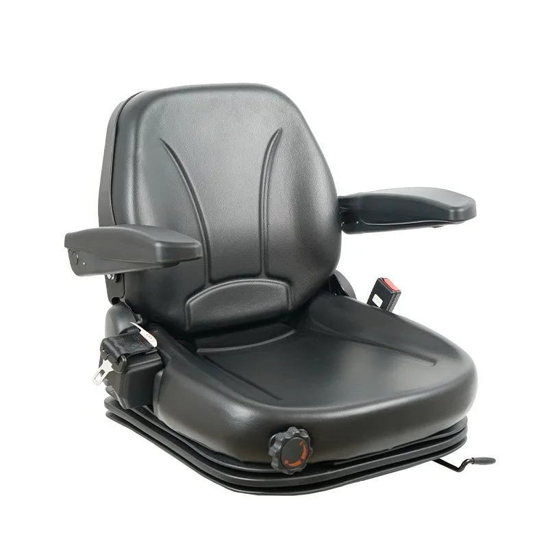 

General Forklift Engineering Truck Shock Absorber Seat with Slide Rail Seat, Adjustable Back Seat