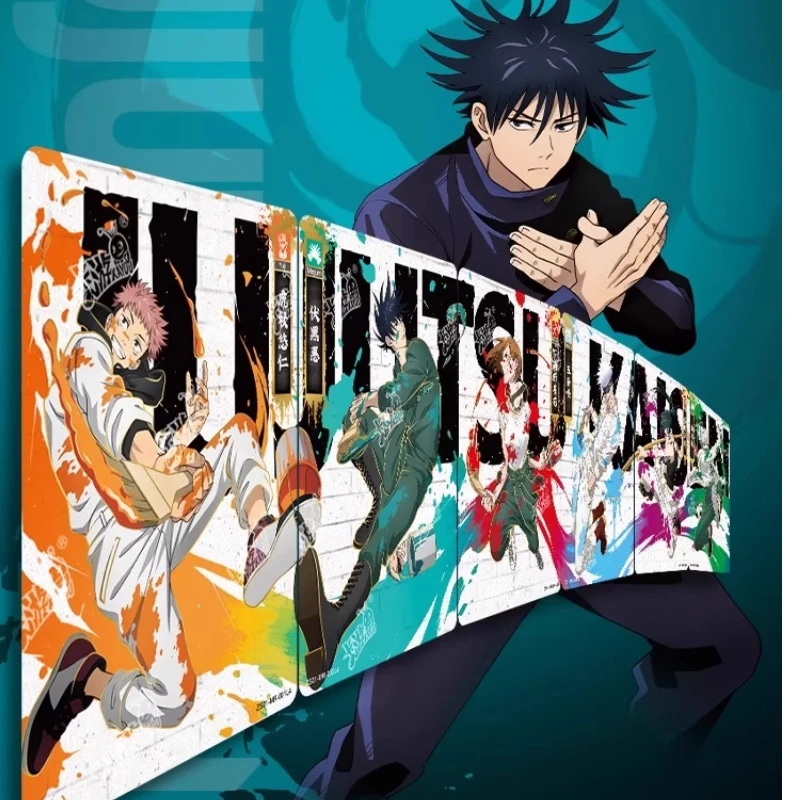 Ufficiale autentico KAYOU Jujutsu Kaisen Card High School Arc Sorcerer Collezione di carte Serie a tema Gioco Collezione di carte Regali Giocattolo