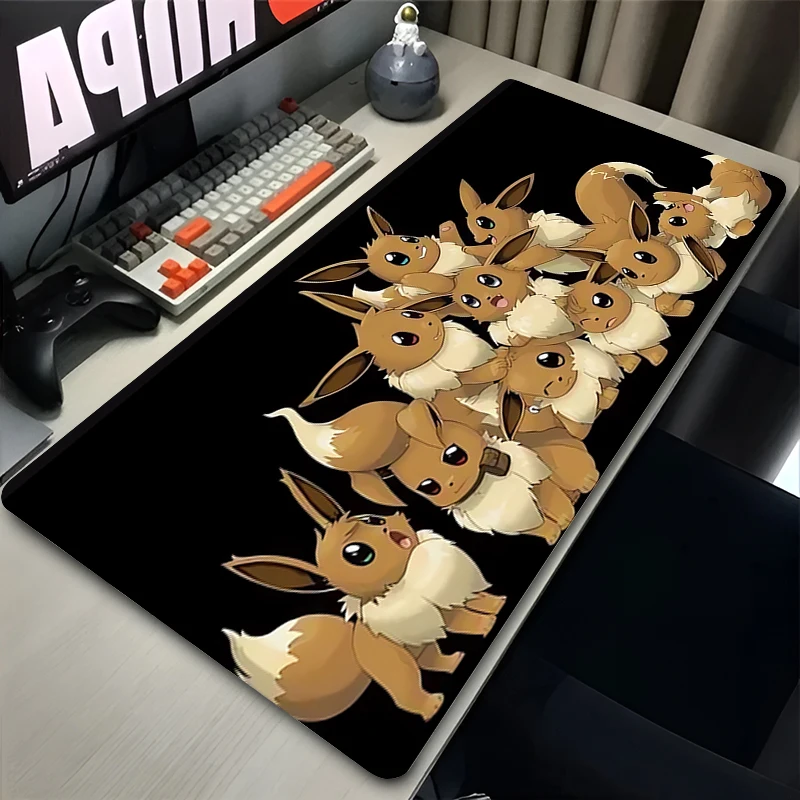 

Gaming Mouse Pad P-Pokemon Large Extended Desk Mat Waterproof And Non-Slip For PC Laptop Computer Gamer 800x300 Home Mouse Pad