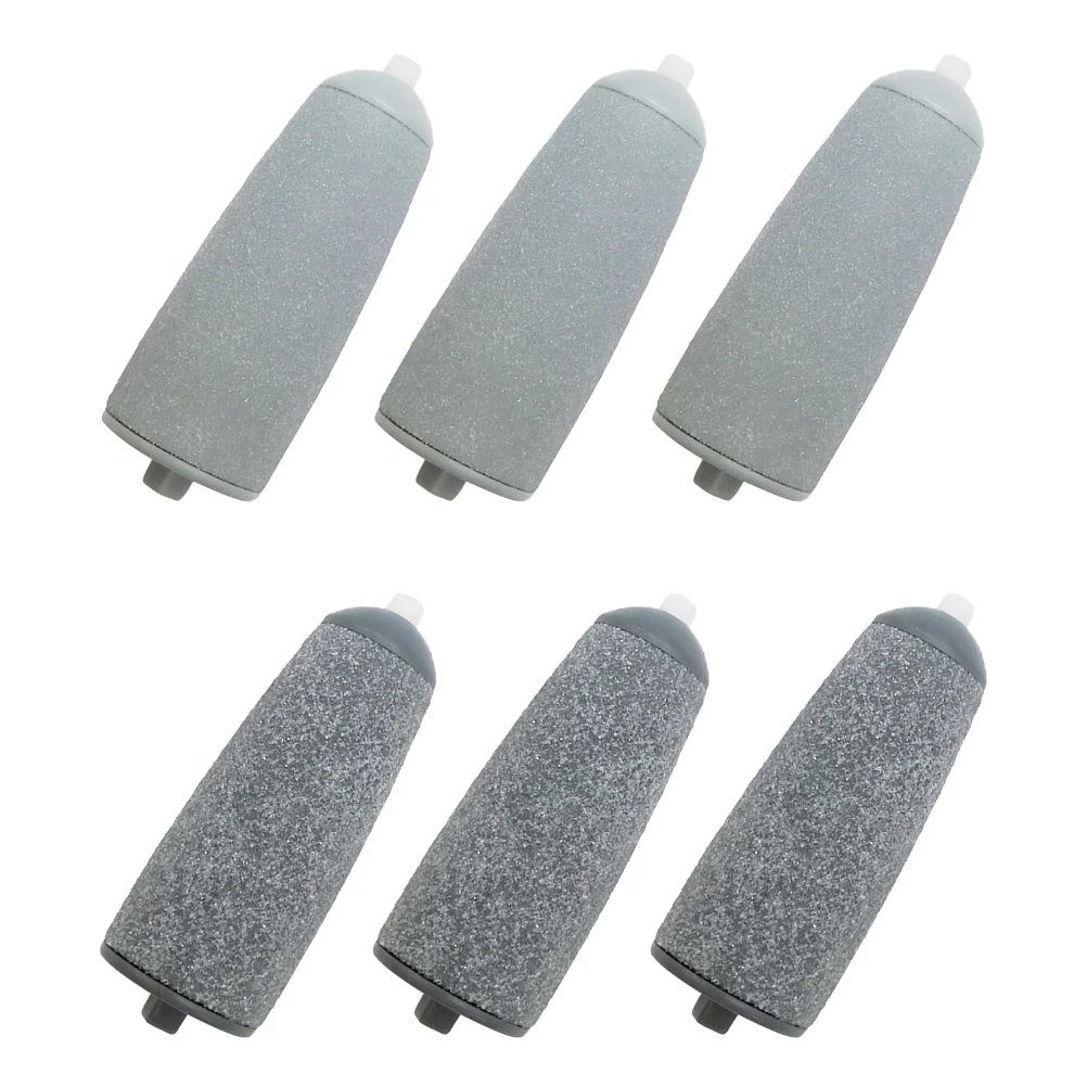 6 Pcs Manual Replace Foot Grinder Replacement Head Walker Nail Tools Electric Shavers Quartz Sand Pedicure Supplies