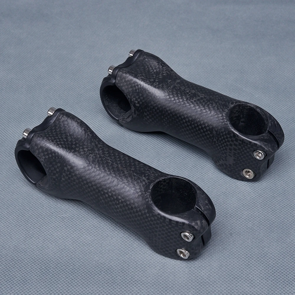 Bicycle Stem Carbon Fiber Bike Stem Handlebar 31.8mm 60/70/80/90/100/110/120/130mm 1-1/8 Steer Tube