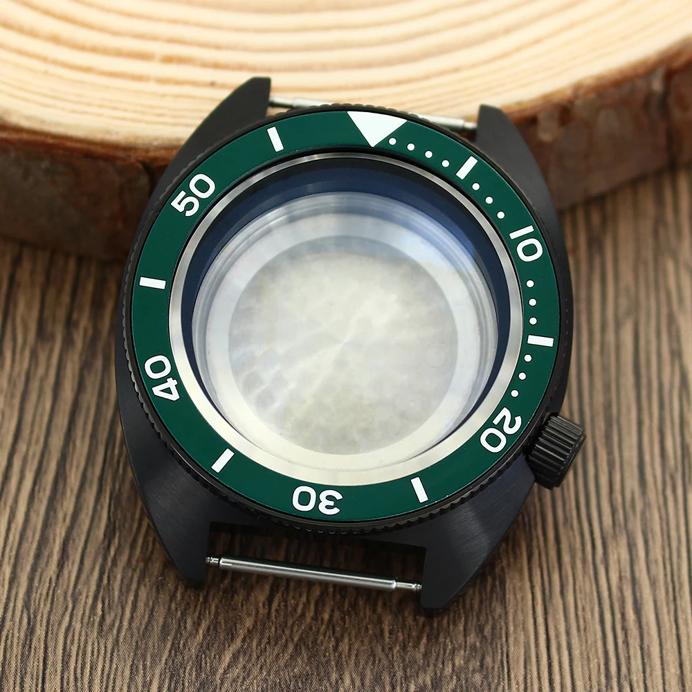 

Корпус для механических часов 41 мм NH35, черный, с куполообразным сапфировым стеклом AR, для механизмов Seiko NH35, NH36, 4R36, модифицированный для SKX, SRPD, Abalone, Tuna, Turtle.