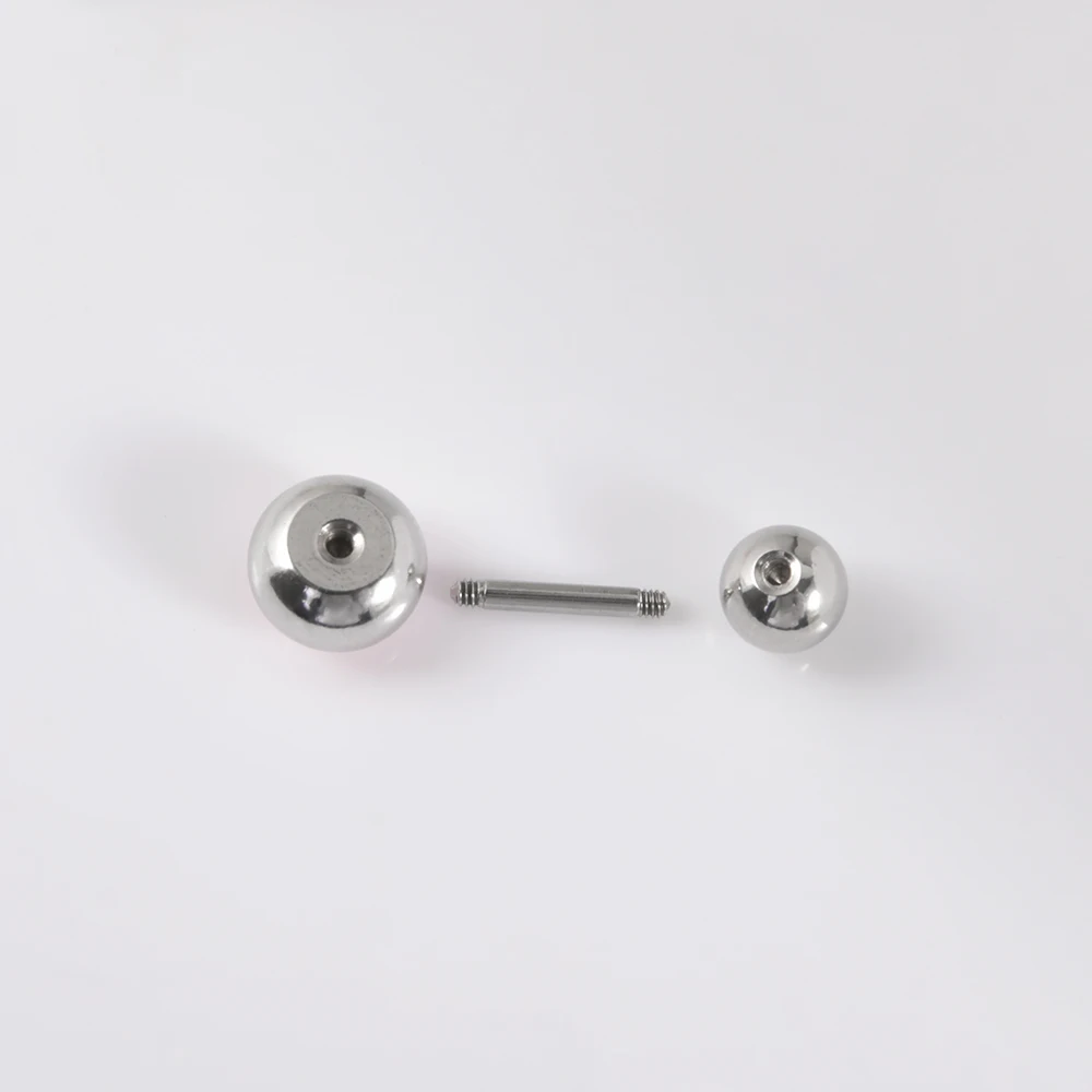 1PC 16g 316L Surgical Steel Flash Labret  Helix Earring Lip Studs Cartilage Stud Shinine Tongue Barbell Piercing Body Jewelry