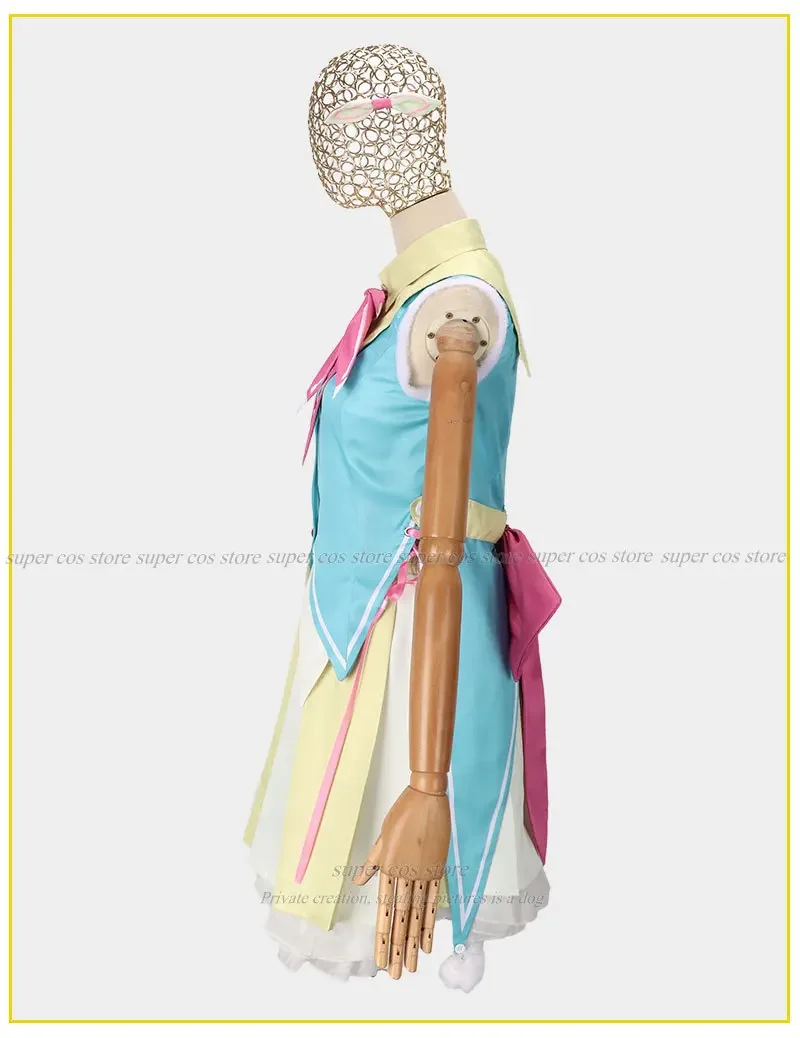 Project Sekai красочный сценический аниме Кусанаги Нене косплей костюм парик карнавал Хэллоуин Рождественская вечеринка одежда для женщин девочек