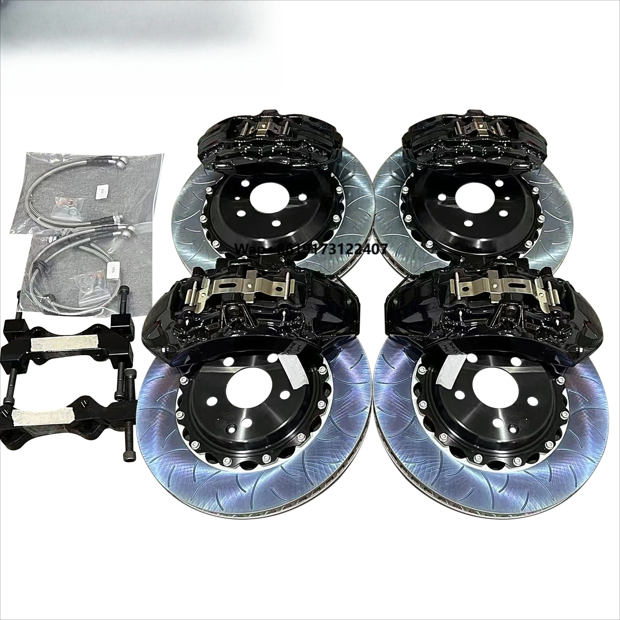 

Durable 2-Piece Discs Pads Break Calipers Big Brake Kit HT250 Material ISO9001 Certified for C350 V6 W204 W211