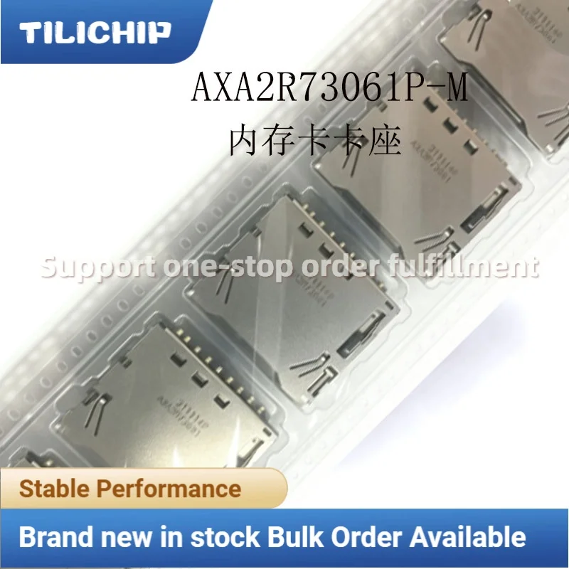 5PCS~10PCS Brand new AXA2R73061P-M SD Card/Storage Card Connector Memory Card Slot Original IC One-Stop