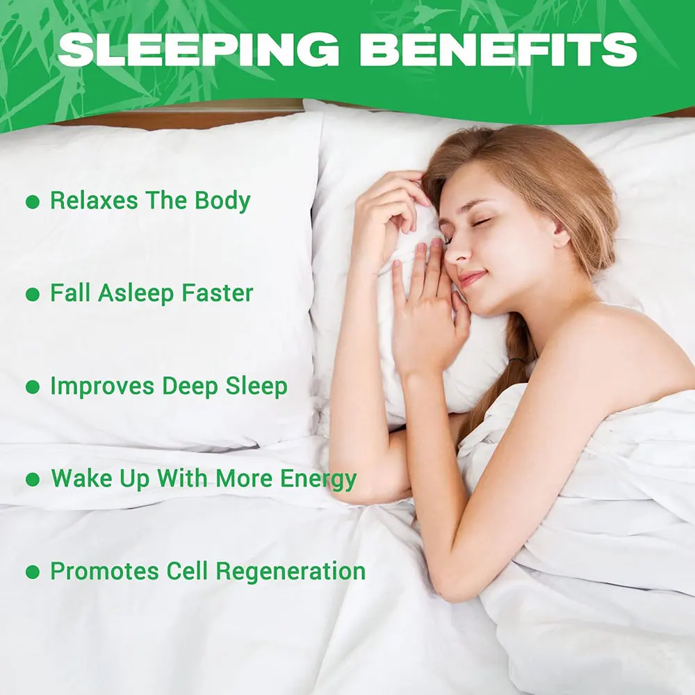 해독 발 패치 수면 개선 스트레스 완화 발 관리 도구 천연 대나무 한약 쑥 발 붙여 넣기 접착 패드