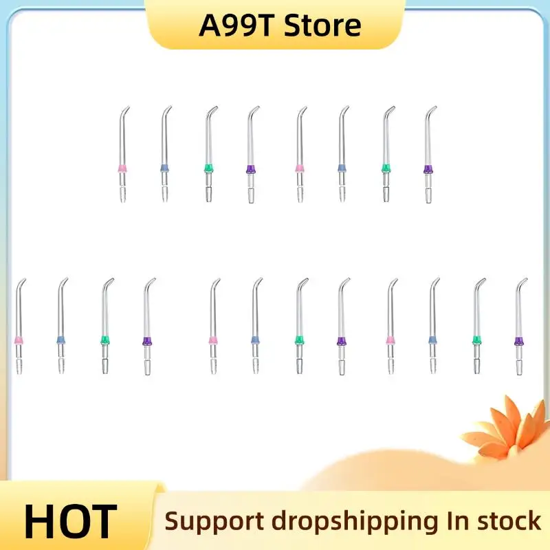 

A99T насадка-нитка, аксессуары для гигиены полости рта для Waterpik WP-100 WP-450 WP-250 Nicefeel Flycat FC168 Waterpulse V300, 20 шт.