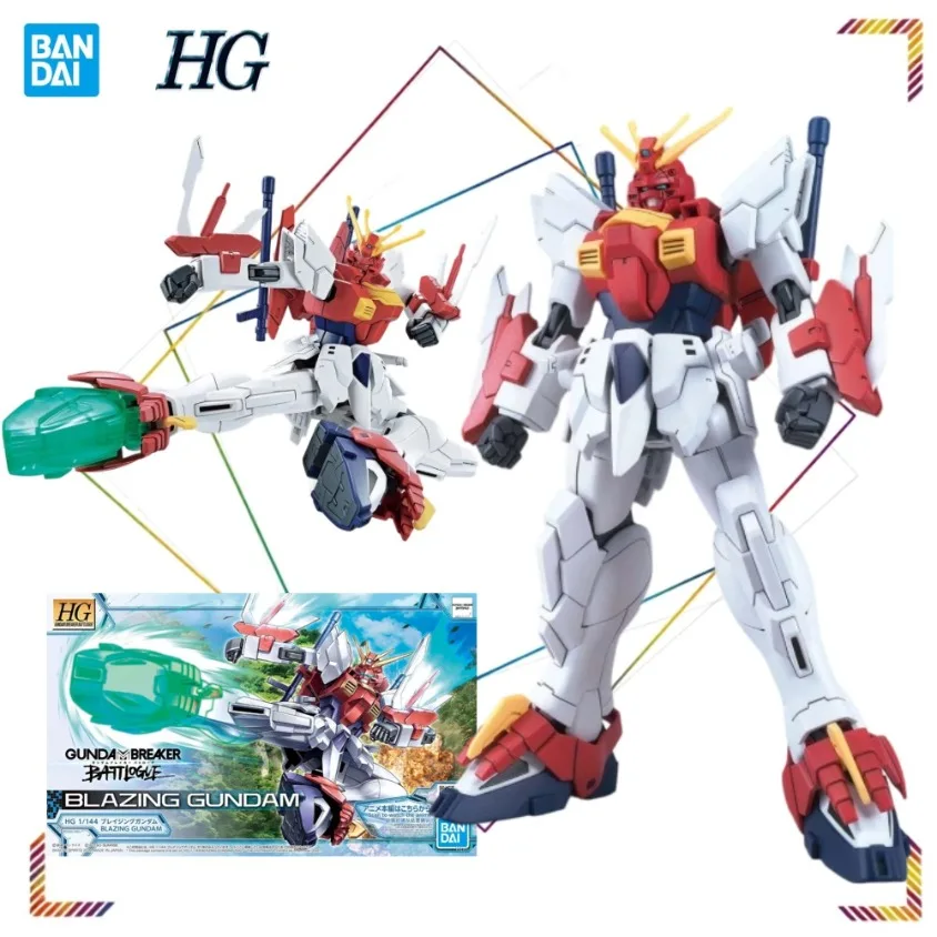 

Фигурки BANDAI HG Blazing Gundam: Коллекционная модель Gundam Breaker Battlogue, игрушка-подарок