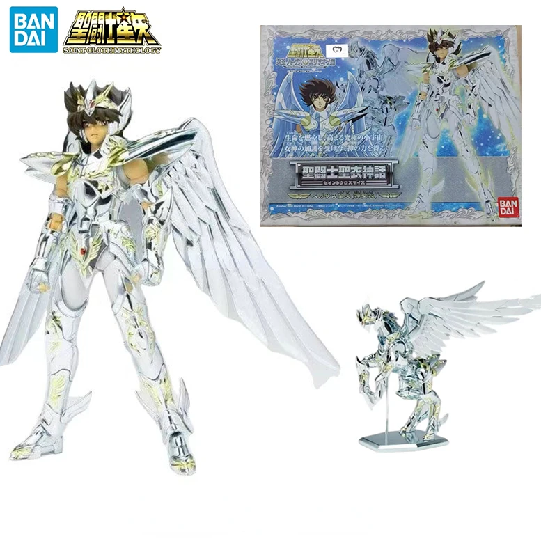 

В наличии BANDAI Saint Cloth Myth Holy Pegasus Seiya Immortal TV Color анимация коллекция искусственных моделей Игрушек