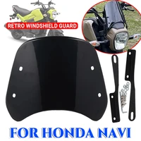 Para Honda Navi 2022 2023, accesorios para motocicleta, parabrisas Retro, deflectores de aire, deflectores de viento, visera solar