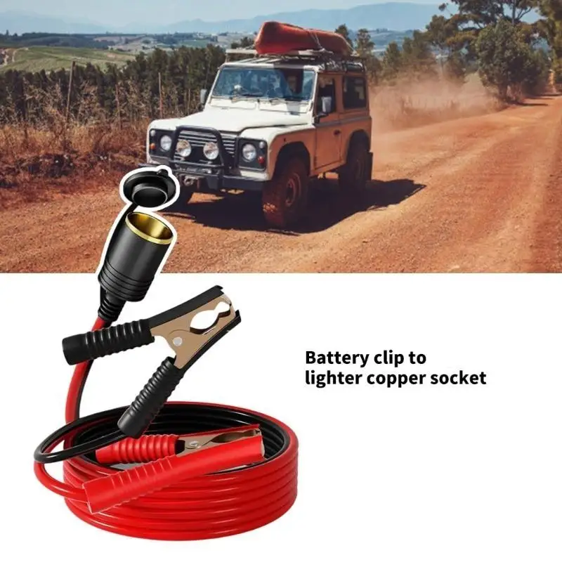 31BC Portable Battery Clamp To Cigarettes Adapter For Reliable Power Supply
