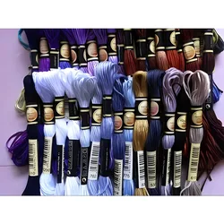 MM  cxc two lables cross stitch    threads   / cross stitch embroidery thread / Custom   threads  colors 05