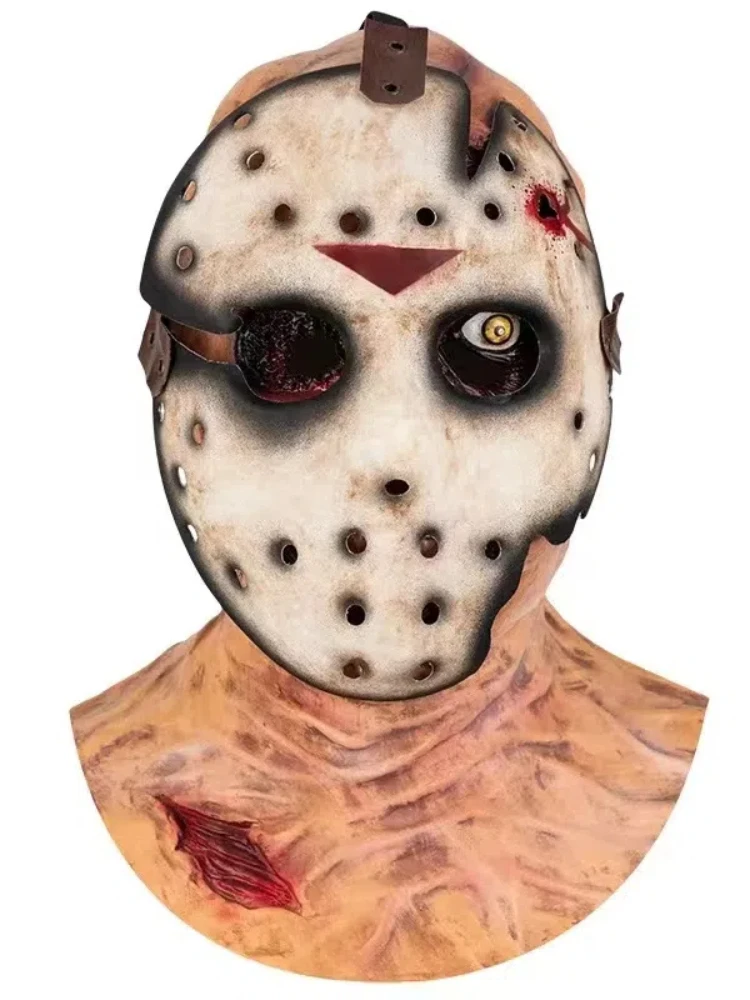 زي هالوين تأثيري الدعامة ، ماسكارا هالوين ، جاسون مايرز #13 #2