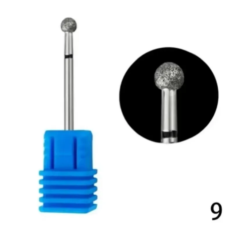 Naill Drill Bit Diamond Rotary Cuticle Burr Milling Cutter For Manicure Nail File Machine Cuticle Clean Tools