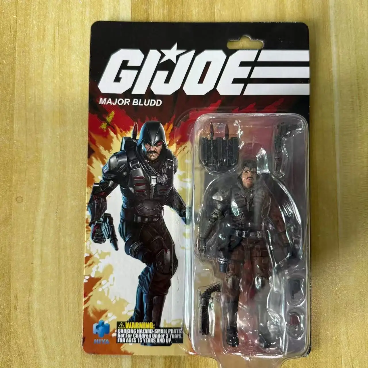 

HIYA 1/18 Figura De Acción De 4 Pulgadas Exquisita Mini Serie G.I.Joe Major Bludd Anime Para Regalo