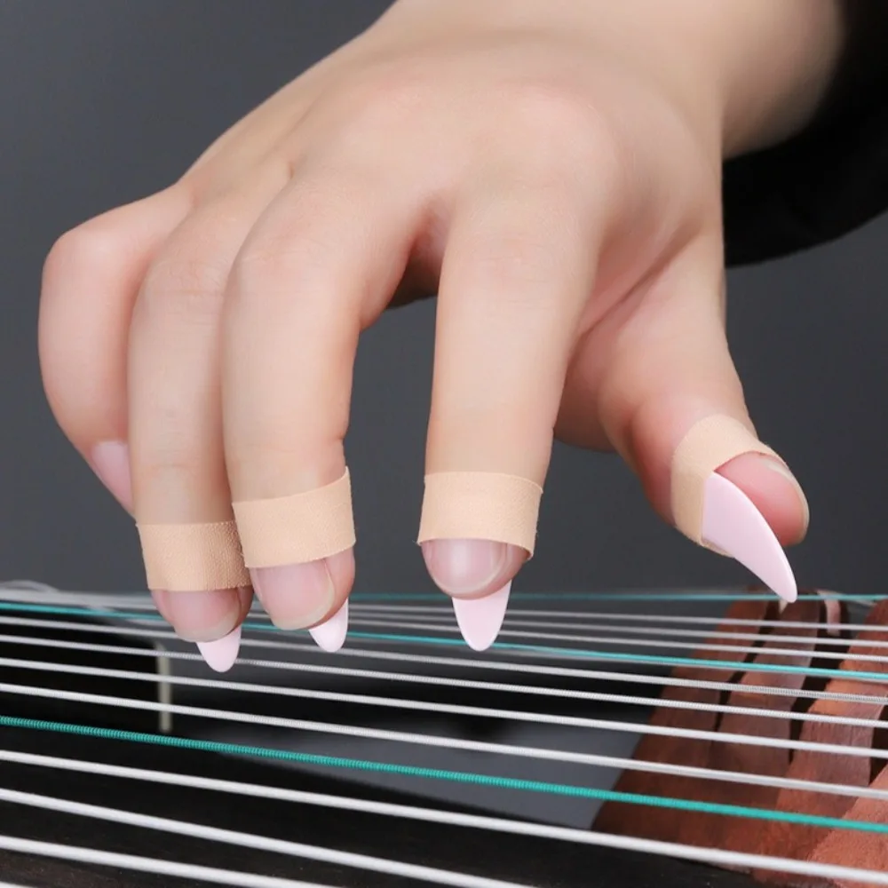 

Полукристаллический гвоздь Guzheng для взрослых, начинающих, профессиональный гвоздь с квадратной головкой, специальные аксессуары для инструментов Guzheng